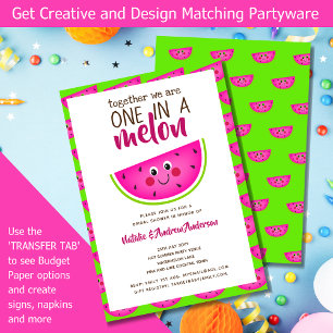 Alle lieben sich! Funny Summer Melon Brautparty