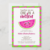 Alle lieben sich! Funny Summer Melon Brautparty Einladung (Vorderseite)
