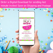 Alle lieben sich! Funny Summer Melon Brautparty Einladung