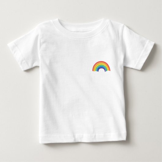 Alle Lieben sind gleichberechtigte LGBT-Rechte-Rai Baby T-shirt (Vorderseite)