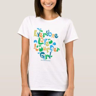Alle Lieben Surfer Girls T-Shirt