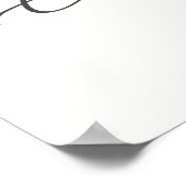 Alle Lieben von mir, alle Skript-Kinderzimmer-Deko Poster (Ecke)