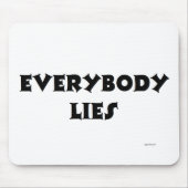 ALLE LIES MOUSEPAD (Vorne)