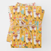 Alle Llamas Geschenkpapier Set (Beispiel)