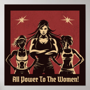 Alle Macht den Frauen Poster