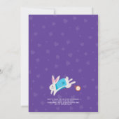 Alle Mad Alice im Wunderland Brautparty Einladung (Rückseite)