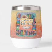 Alle Mädchen brauchen Bücher und Wein (Rückseite)