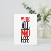 Alle Mads hier Postkarte (Stehend Vorderseite)