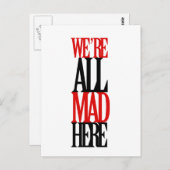 Alle Mads hier Postkarte (Vorne/Hinten)