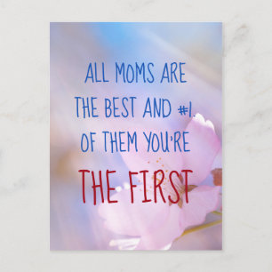 Alle Mamas sind die besten Postkarte