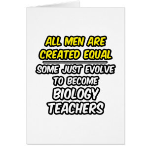 Alle Männer sind gleich... Biologielehrer
