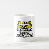 Alle Männer sind gleich... Programmierer Kaffeetasse (Mittel)