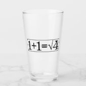 Alle Math Genius Know Glas (Vorderseite)
