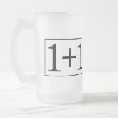 Alle Math Genius Know Mattglas Bierglas (Links)