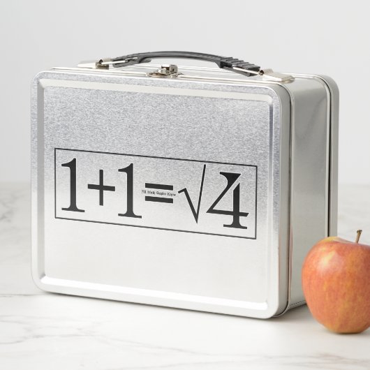 Alle Math Genius Know Metall Brotdose (Beispiel)