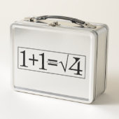 Alle Math Genius Know Metall Brotdose (Vorderseite)