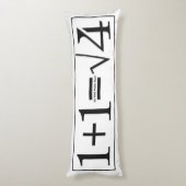 Alle Math Genius Know Seitenschläferkissen (Rückseite (Vertikal))