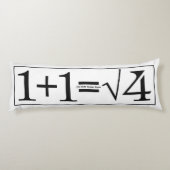 Alle Math Genius Know Seitenschläferkissen (Rückseite)