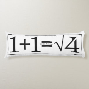 Alle Math Genius Know Seitenschläferkissen