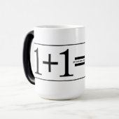 Alle Math Genius Know Verwandlungstasse (Vorderseite Links)