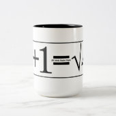 Alle Math Genius Know Zweifarbige Tasse (Mittel)