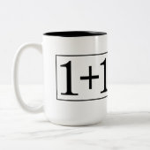 Alle Math Genius Know Zweifarbige Tasse (Links)
