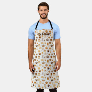 Alle mein Kaffeetyp Quilt Muster No8 Schürze