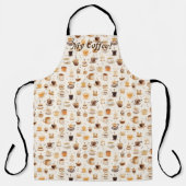 Alle mein Kaffeetyp Quilt-Muster Nr. 6 Schürze (Vorderseite)