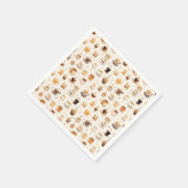 Alle mein Kaffeetyp Quilt-Muster Nr. 6 Serviette (Ecke)