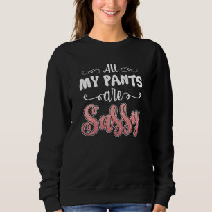 Alle meine Ameisen sind die schwache Haltung der M Sweatshirt
