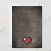 Alle meine Augen sind auf dich Einladung (Rückseite)