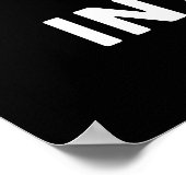 Alle meine Brötchen sind dazu gedacht Funny Food P Poster (Ecke)