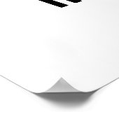 Alle meine Brötchen sind für einen lustigen Bun Pu Poster (Ecke)