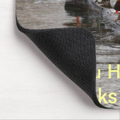 Alle meine Enten in Folge Mousepad (Ecke)