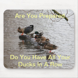 Alle meine Enten in Folge Mousepad