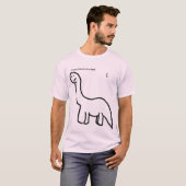 Alle meine Freunde sind, Dinosaurier - T - Shirt (Vorne ganz)