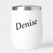 Alle meine Freunde sind ein niedlicher Schneemann (Rückseite)