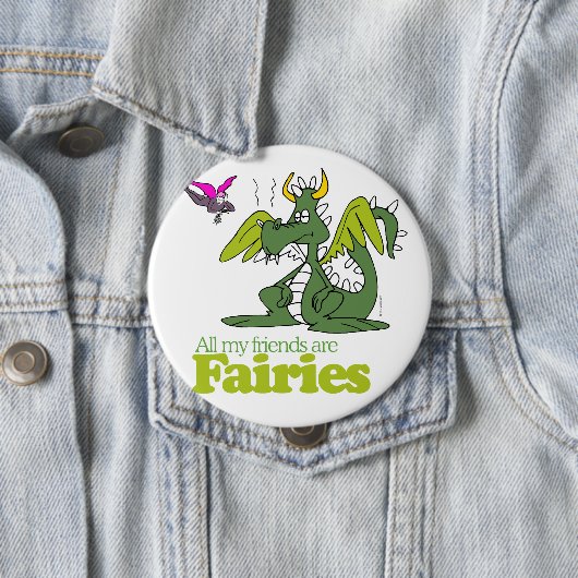 Alle meine Freunde sind Fairies - Button (Beispiel)