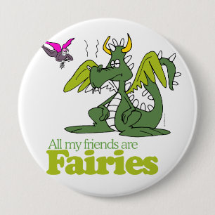 Alle meine Freunde sind Fairies - Button