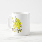 Alle meine Freunde sind Frucht Kaffeetasse (Vorderseite Links)