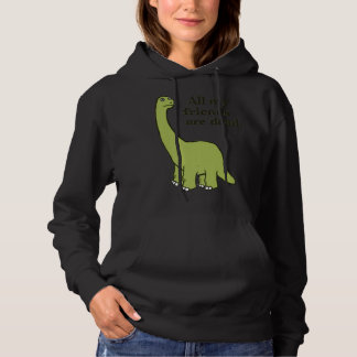 Alle meine Freunde sind tot Dinosaurier Premium Hoodie