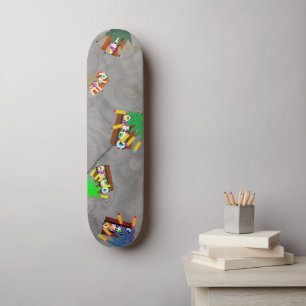 Alle meine Freunde sind Zombies Skateboard