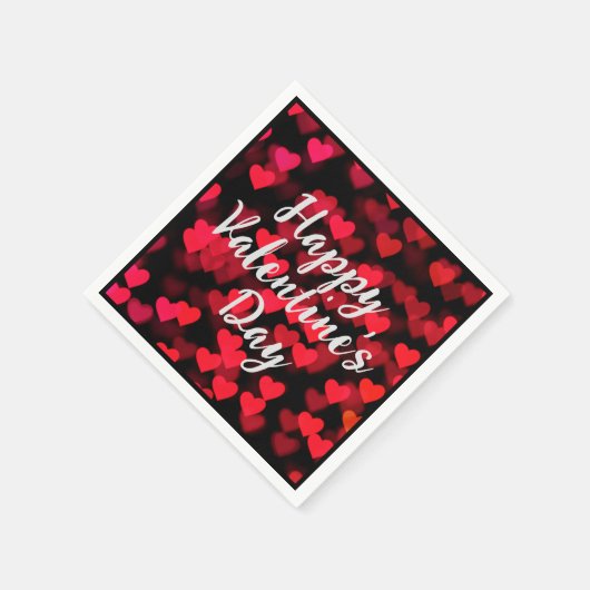 Alle meine Herzen Serviette (Ecke)
