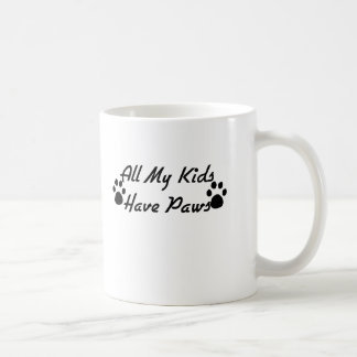 Alle meine Kinder haben Tatzen Kaffeetasse