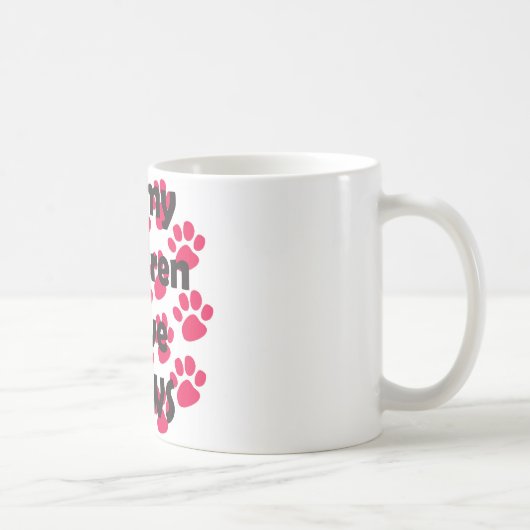 Alle meine Kinder haben Tatzen Kaffeetasse (Rechts)