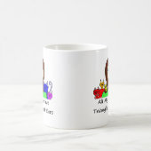Alle meine KindHaveTriangle geformten Ohren Kaffeetasse (Mittel)