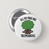 Alle meine Ponnen sind baummenhafte, sonnige Baump Button (Vorne & Hinten)