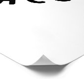 Alle meine Sonnen sind Zahnarztkleidung Poster (Ecke)