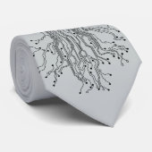 Alle meine Stromkreise! Krawatte (Gerollt)