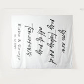 Alle meine Tomorrows Wedding Foto Prop Hintergrund Wandteppich (Vorderseite (Horizontal))